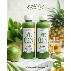 Mooscious Evergreen - Probiotic Green Smoothies