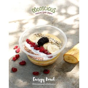 Mooscious Energy Bowl - Overnight Muesli with Seasonal Fruits